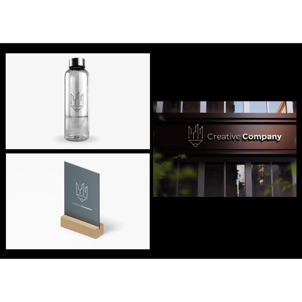 Jasa Desain Logo Minimalist/Monogram untuk Usaha