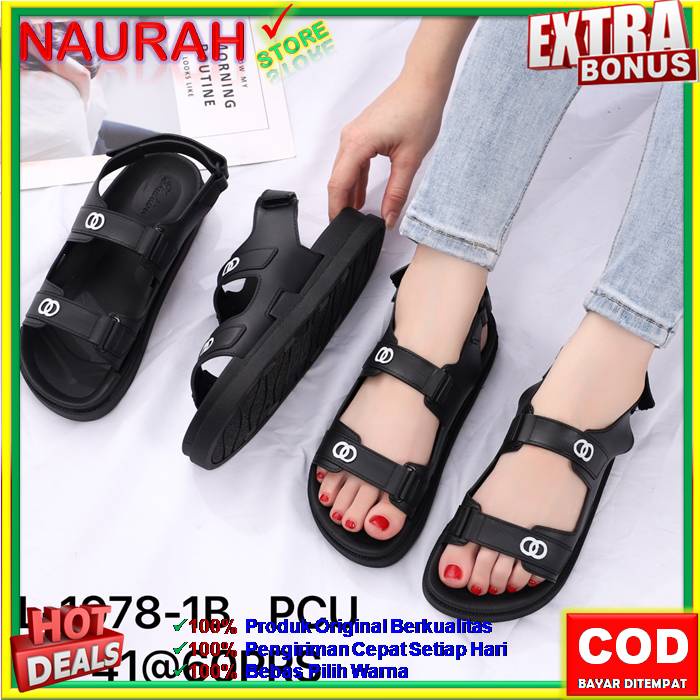 Sendal Gunung Balance 1978 1B Sandal Gunung Wanita Logo L1978 OO 100% Original Import Jelly Rubber Nyaman Awet Sol Anti Slip Empuk