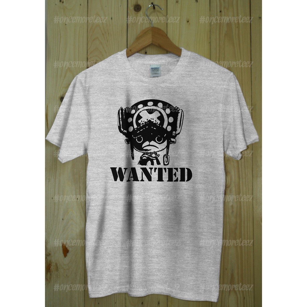 Kaos Anime One Piece Chopper Wanted