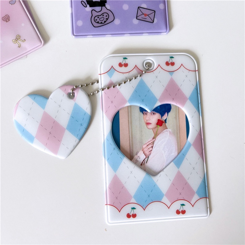 KPOP Card Holder WanitaLove Cinnamoroll Dengan Motif Tempat Photocard