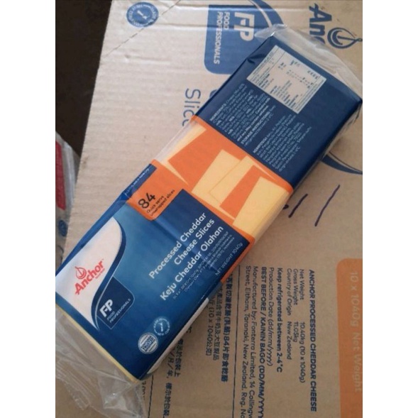 

Anchor Red Cheddar Quickmelt 84 slice