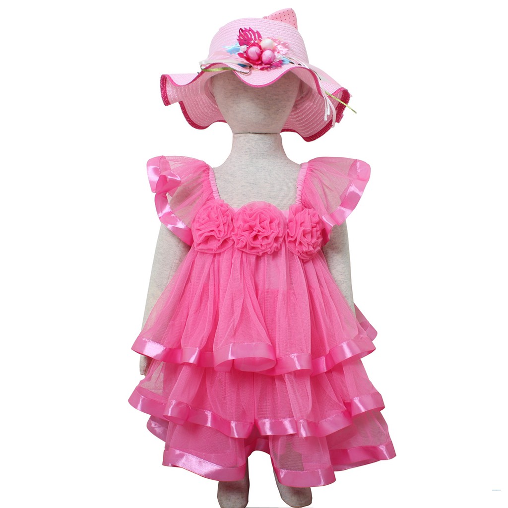 Dress Kids Olla/Baju Anak Premium/Terusan Dress Anak Tile Kombi Brukat/Gaun Pesta Anak/Midi Dress