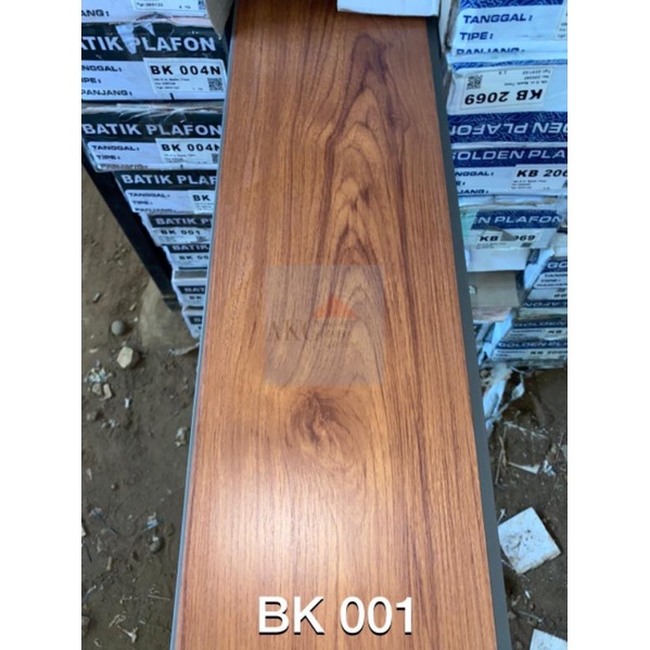 PVC BATIK PLAFON DOFF / Plavon PVC ketebalan 7mm motif BK 001 (harga tertera /m)