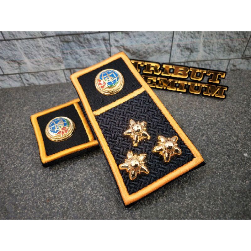 Pangkat Pdh BPN 4B Kain Bordir