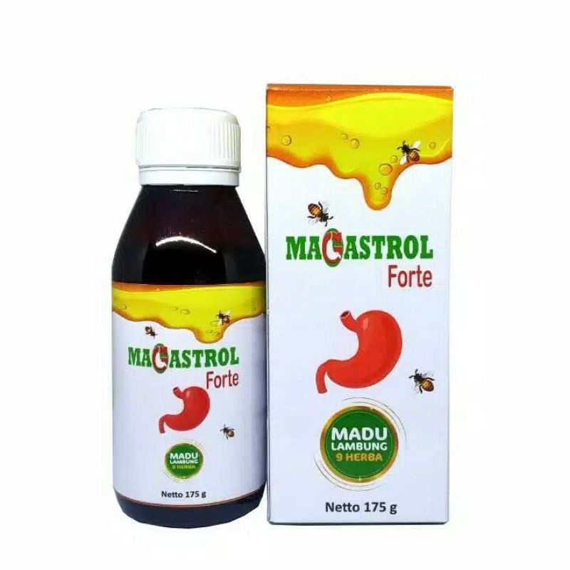 Magastrol Forte madu herbal untuk atasi Asam Lambung dan Maag 175g-3