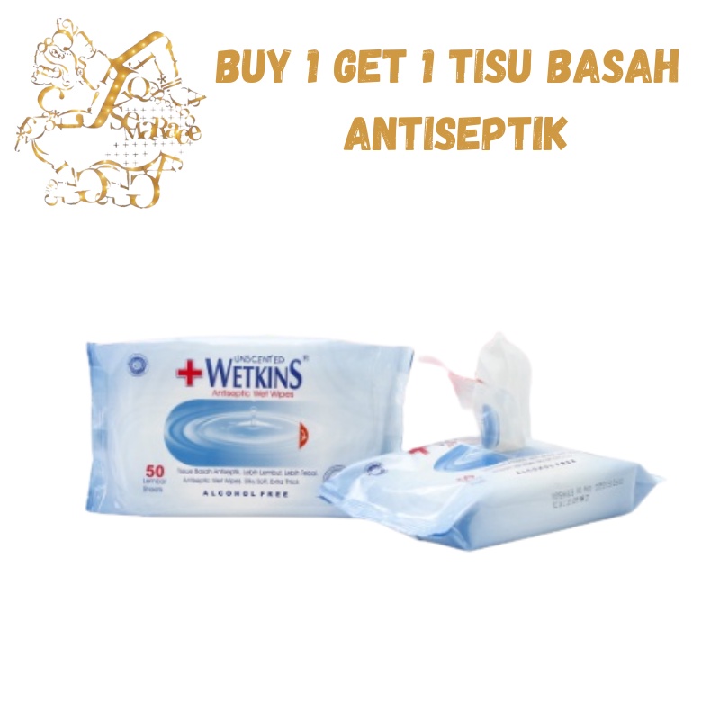 TISSUE BASAH ANTISEPTIC TISU ANTIKUMAN BUY 1 GET 1