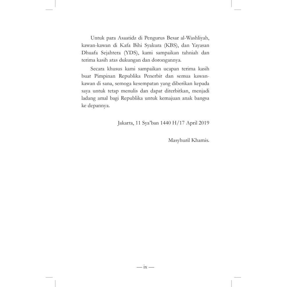 Buku Agama Islam - Jangan Lepaskan Islam Walau Sedetik - Republika Penerbit - Original-5