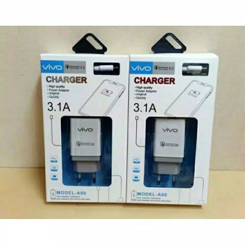 QUICK CHARGER 3,1 A OPPO A3S A5S A7 F5 F7 F9 PRO MODEL -A80