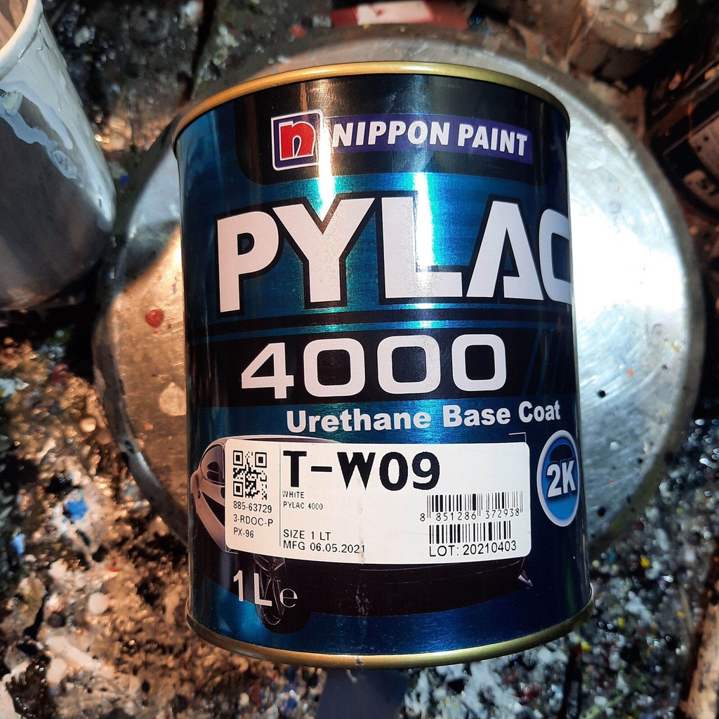 Cat PYLAC 4000 PU WHITE W09 /ALL MOBIL TOYOTA DAIHATSU-NIPPON PAINT