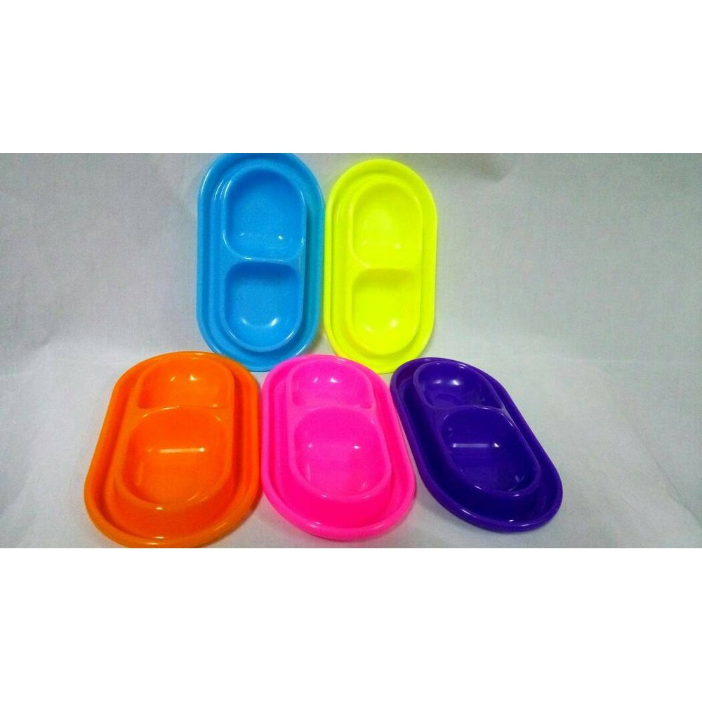 TEMPAT MAKAN KUCING &amp; ANJING BOWL DOUBLE ( ANTI SEMUT )