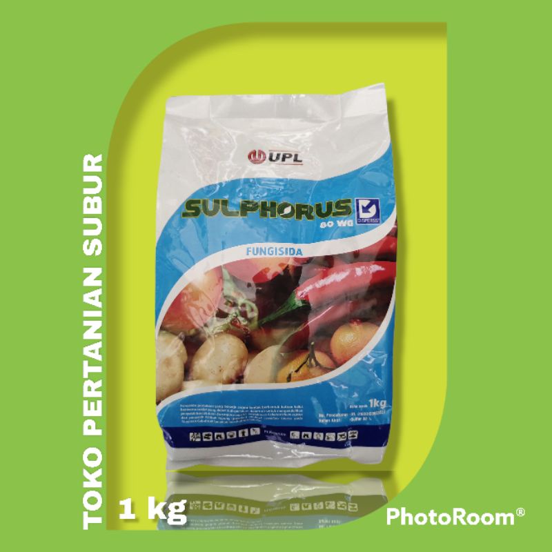 Fungisida Sulphorus 80 WG berbahan sulfur 1kg
