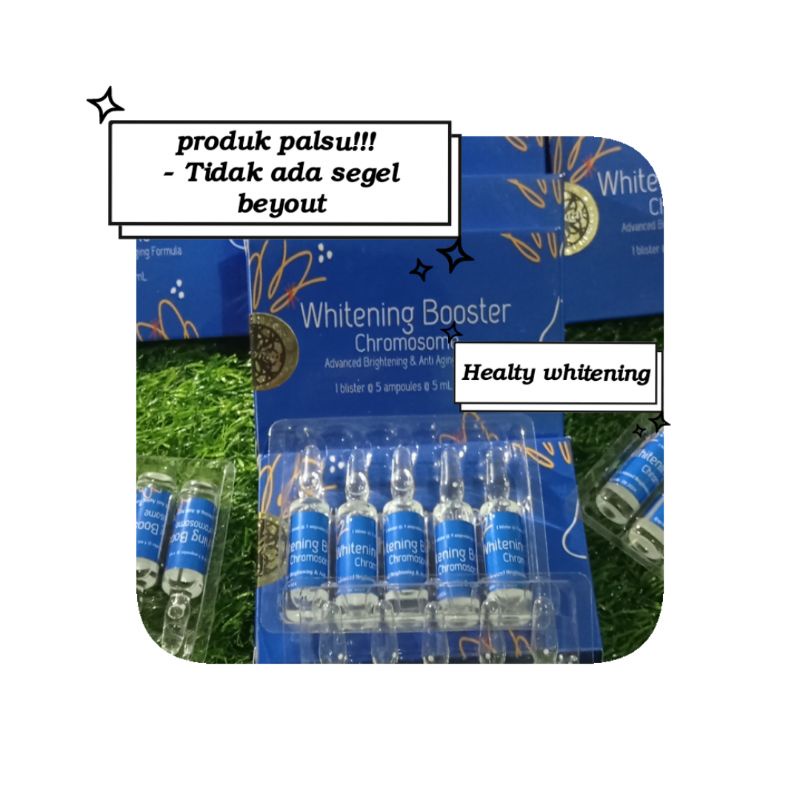 BOOSTER WHITENING CHROMOSOME / kromosome cromosome / booster /whitening booster