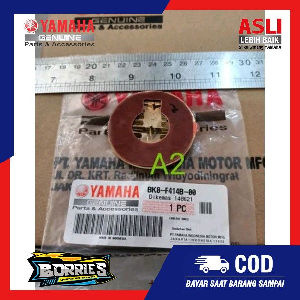 EMBLEM TANGKI VVA GOLD BK8-F414B-00 ORIGINAL YGP