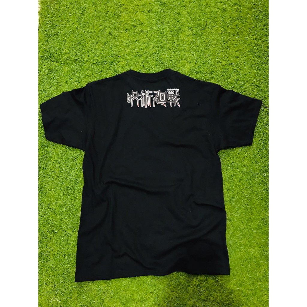 Tshirt Itadori Yuji Black Anime Jujutsu Kaisen