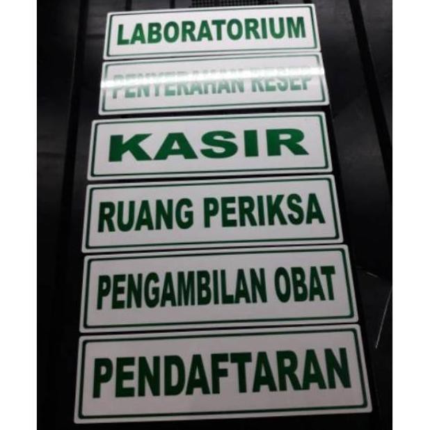 

✨BISA COD✨ acrylic papan pengumuman uk 10x35cm ,akrilik