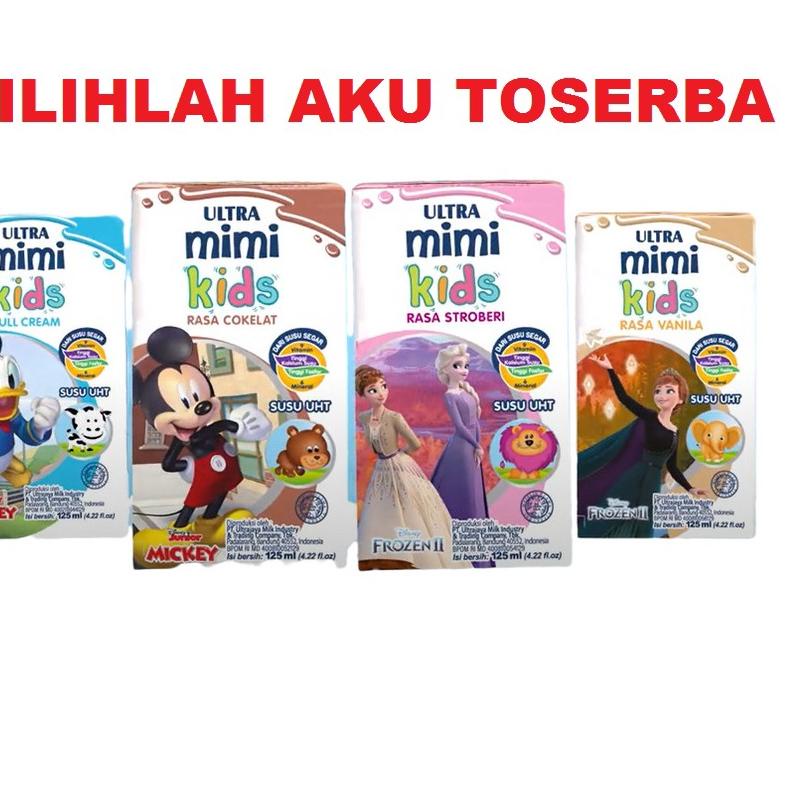 

Susu Ultra Mimi Kids COKLAT (Cokelat) 125 ml - ( HARGA 12 PCS )