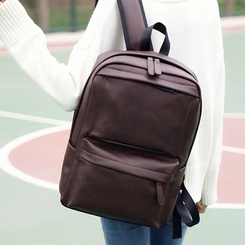 Newbag Klub New Arrival - Tas Ransel Kulit IAC Backpack Up to 15 inch - Tas Pria kulitbaru