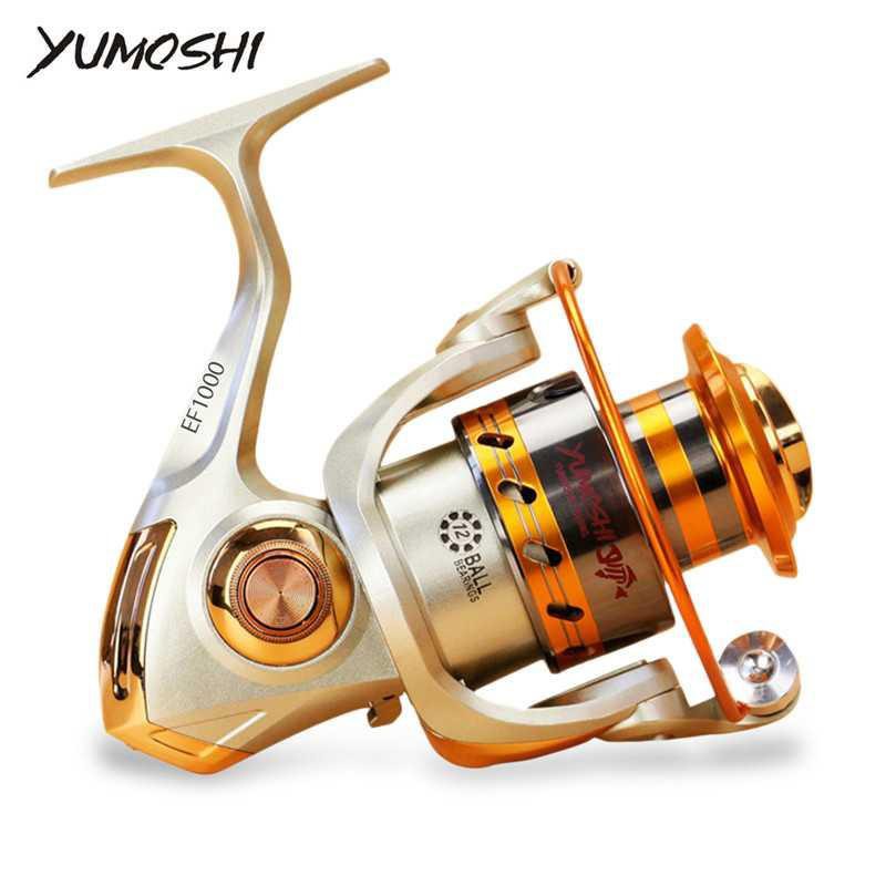 YUMOSHI REELSKING EF5000 Reel Pancing Spinning 12 Ball Bearing