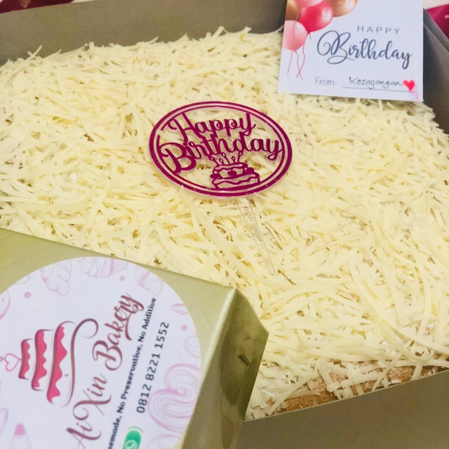 

BIRTHDAY CAKE TOPPING CHEESE