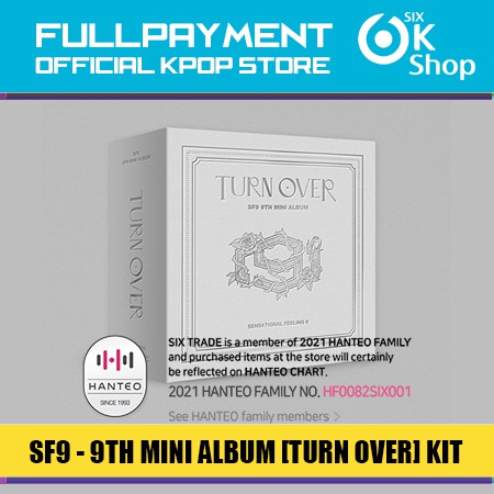 SF9 - 9th Mini Album TURN OVER Kihno KiT