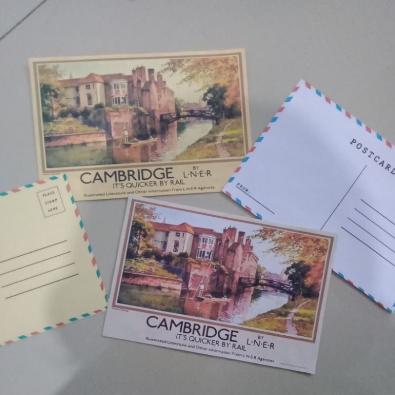 

Postcard City Travel Series (Cambridge) - Postcard