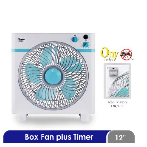 Cosmos Kipas Angin Box Fan 12-BFE ONY (Pengusir Nyamuk)