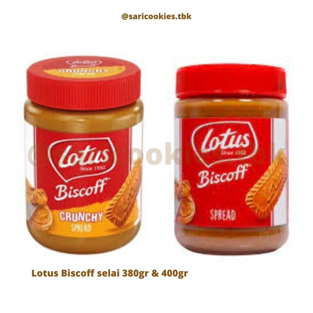 

Lotus Biscoff Selai 380gr dan 400gr