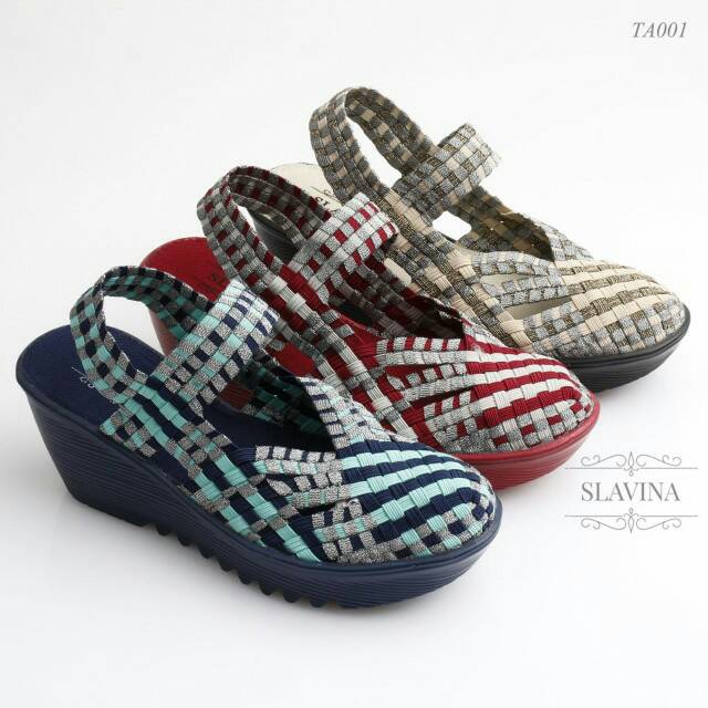 Slavina Knit Wedges TA001