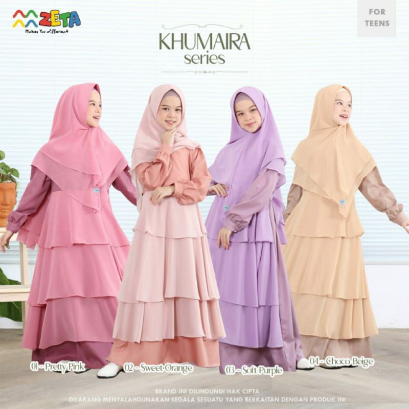 Baju Muslim Anak Zeta Series Terbaru Gamis Anak By Zeta Shopee Indonesia