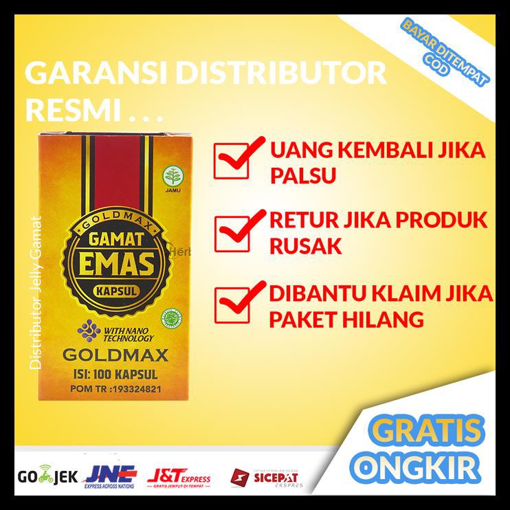 Walatra Gamat Emas Kapsul Asli 100%, Kapsul Gamat, Gamat Kapsul