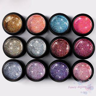  Cat  Kuku  Gel Uv Led Glitter Tahan  Lama  Untuk Wanita 