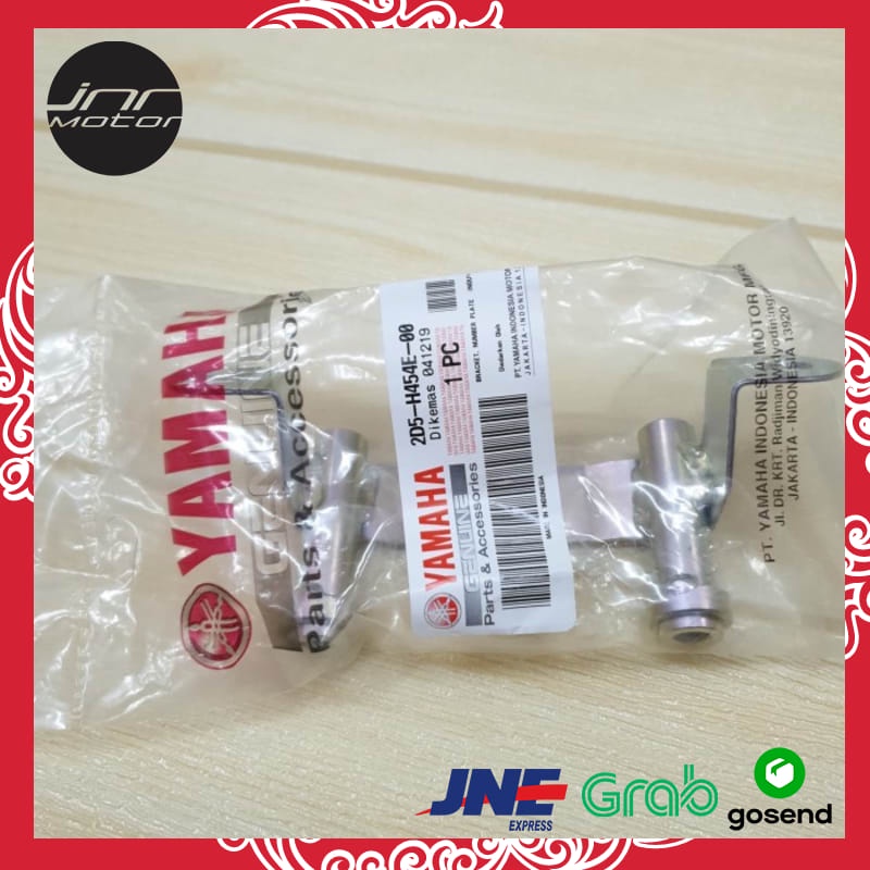 BRACKET BREKET BESI DUDUKAN PLAT NOMOR DEPAN NOUVO Z 2D5-H454E-00