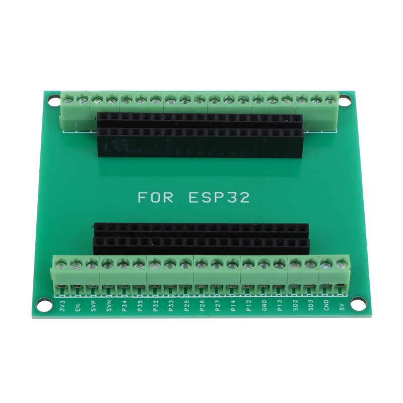 Btsg 38Pin ESP32 Breakout Board GPIO 32microkontroller GPIO 1menjadi 2papan Ekspanding