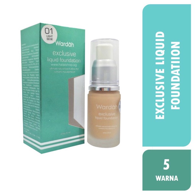 Wardah Exclusive Liquid Foundation