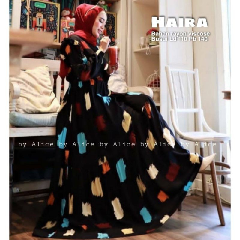 Rayon viscose maxy dress busui
