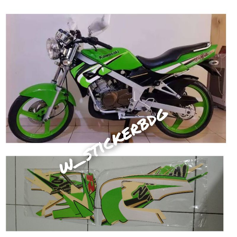 Striping Stiker Ninja R Ninja R Lama Ninja Kis 2005 2006 Hijau