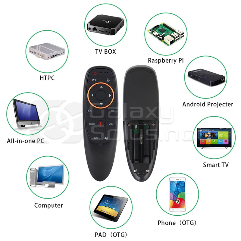 AIR MOUSE G10S 2.4G Remote Control For Smart Tv With Gyroscope