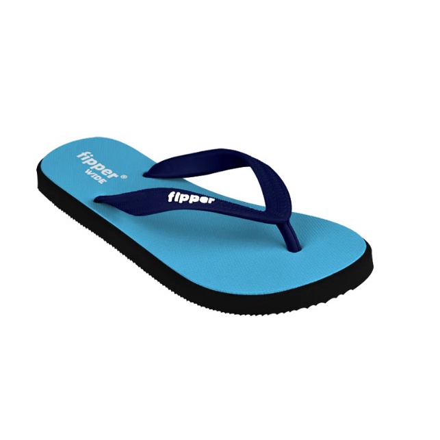 Sandal Fipper Wide Blue Sky Black Navy Original