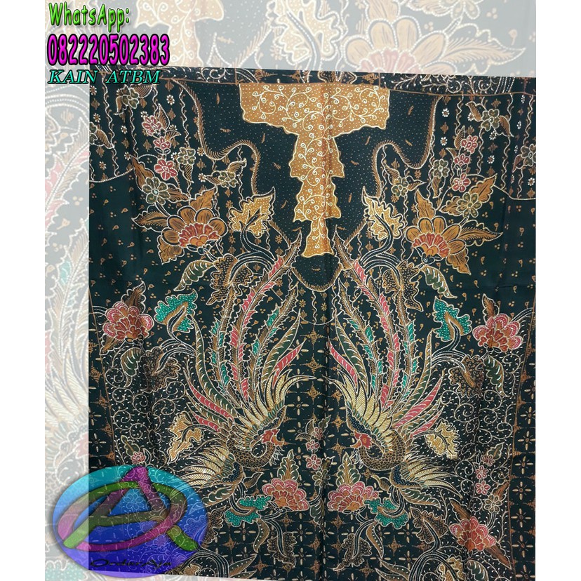Kain Sutra ATBM Batik Tulis Solo Pola Kemeja Pria Lengan Panjang PROMO