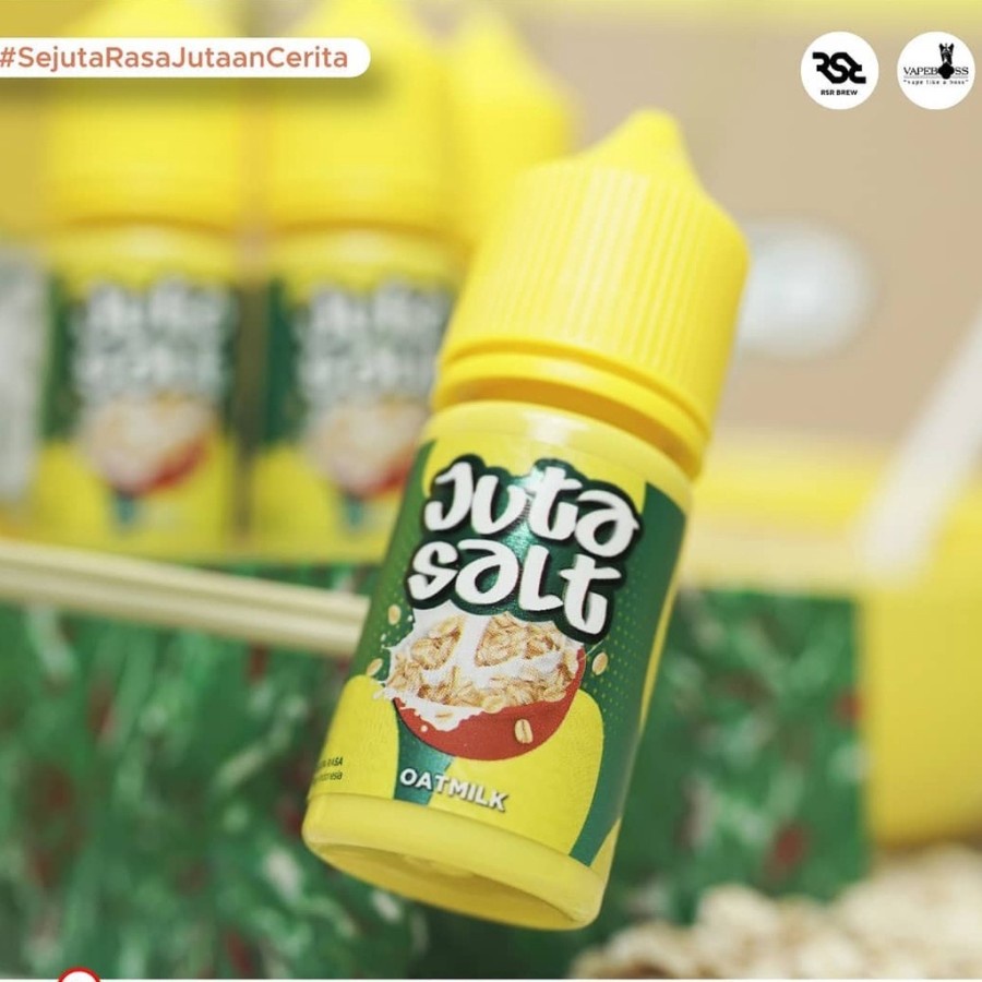 Liquid Juta Oats Oat Milk Salt Nic 30ML Authentic juta oats salt