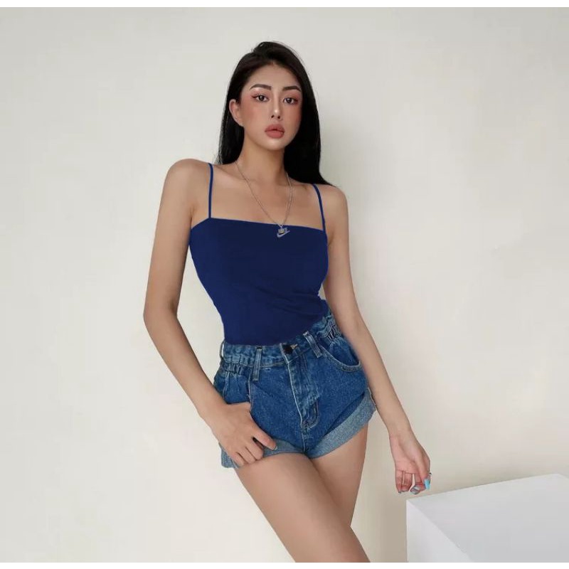 Tanktop Square Premium / Tank Top Tali Wanita