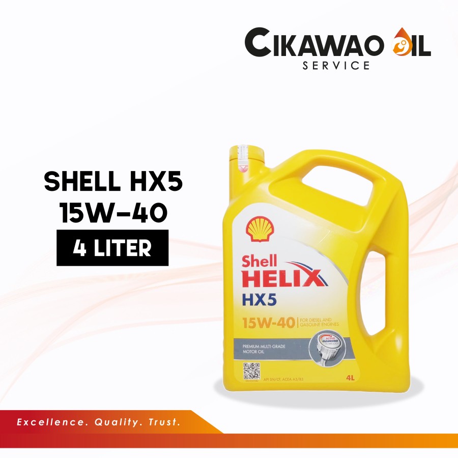 Oli Mobil Shell Helix HX5 15W-40 4L