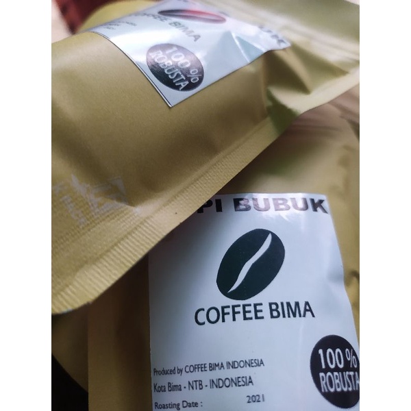 

kopi Bima Robusta tambora Bubuk/biji 150gram