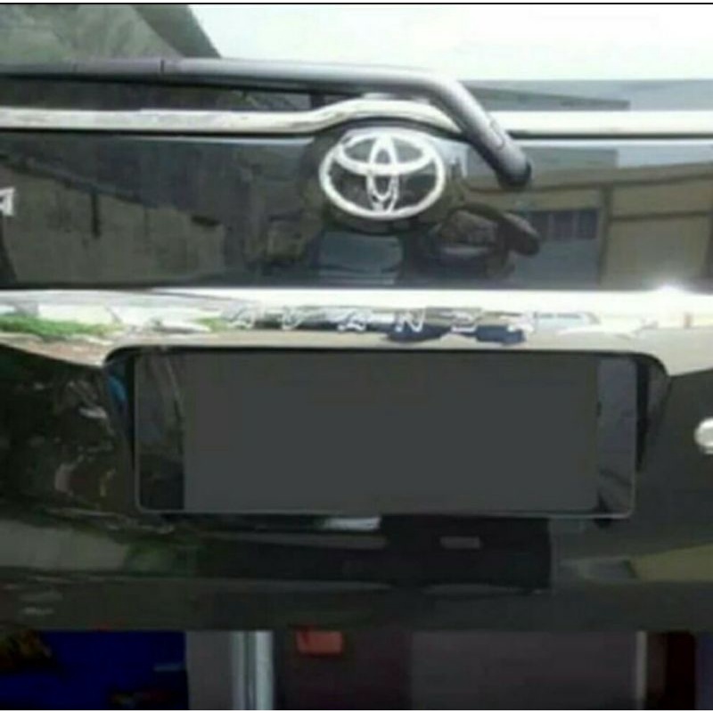 Trunklid List Bagasi Pintu Belakang Avanza Vvti Emboss