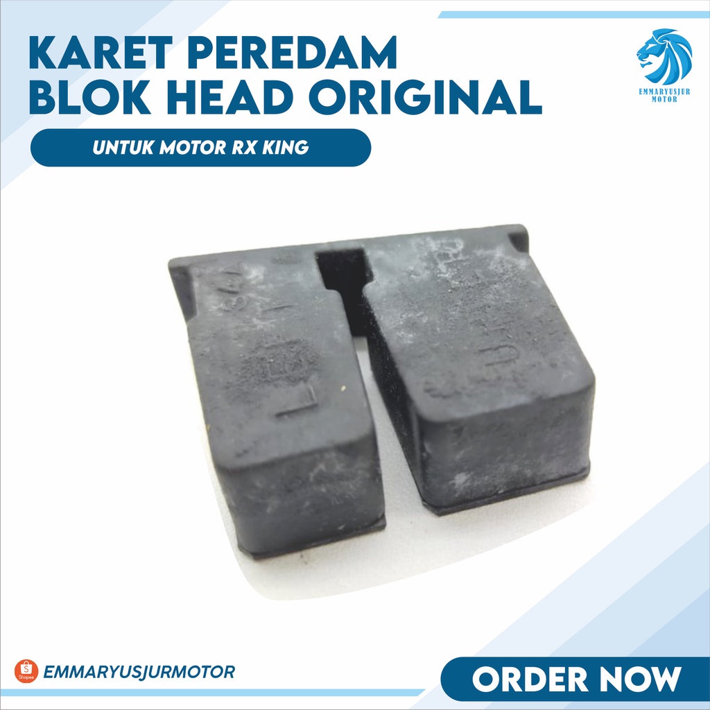 KARET PEREDAM CYLINDER BLOK HEAD RX KING RXK YAMAHA 3HB-E1161-00