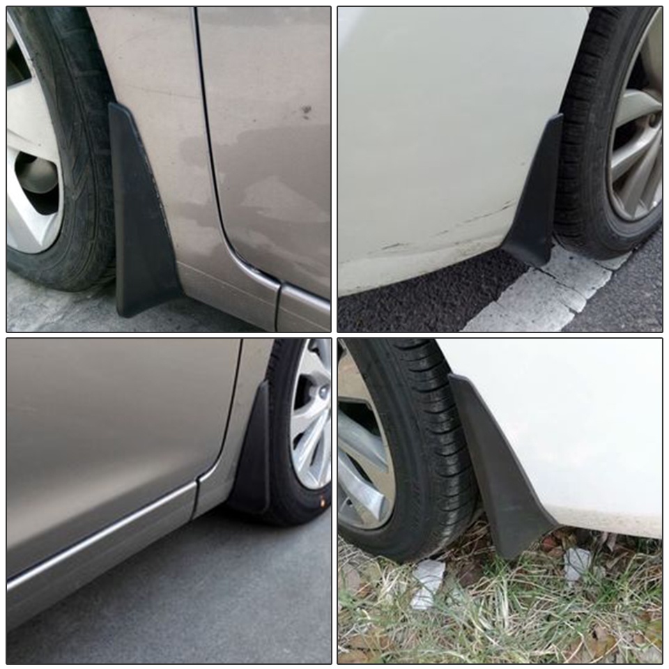 1 Set Mud Flap Pelindung Splash Untuk Fender Mobil Hyundai Sonata 2011 2012 2013 2014