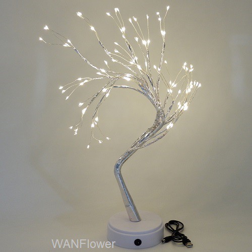 WANFlower Table Lamp Pohon 108LED - Silver, Poromo 10.10