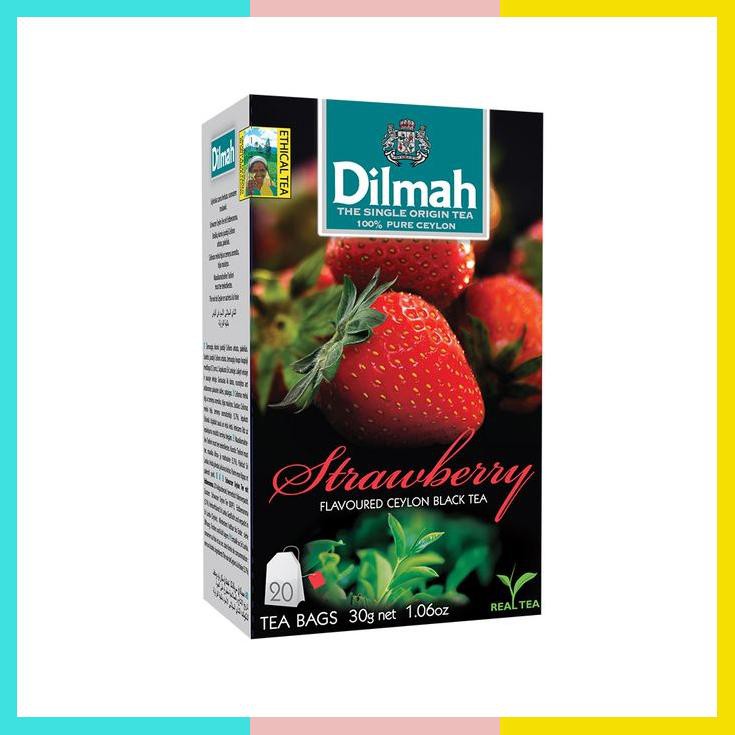 

Dilmah Fun Tea Strawberry Tag Tbag 20S