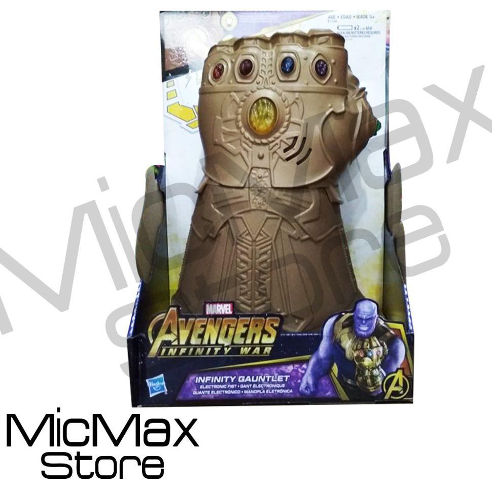 Marvel Avengers Infinity War Gauntlet Sarung Tangan Tinju Thanos Original Asli