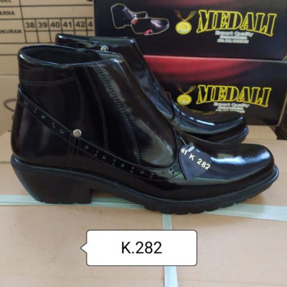 Sepatu kulit PDH polri TNI security guard PNS sepatu Kerja formal Tampil lebih keren